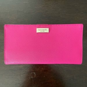Kate Spade Laurel Way Stacy Wallet in Pink